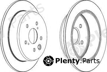  FERODO part DDF1815 Brake Disc