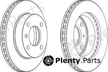  FERODO part DDF183 Brake Disc
