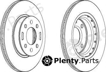  FERODO part DDF1840 Brake Disc