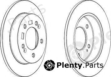  FERODO part DDF1874 Brake Disc