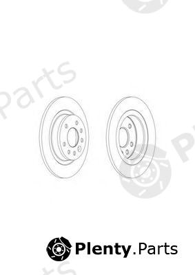  FERODO part DDF1877 Brake Disc
