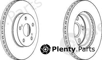  FERODO part DDF1886 Brake Disc