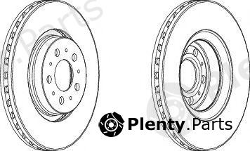 FERODO part DDF1898 Brake Disc