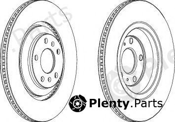  FERODO part DDF1935C Brake Disc