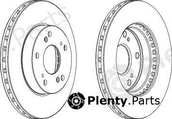  FERODO part DDF1939 Brake Disc