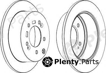  FERODO part DDF1945 Brake Disc