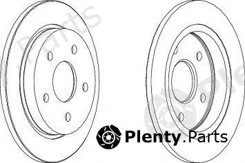  FERODO part DDF232 Brake Disc