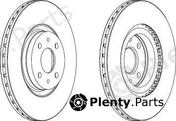  FERODO part DDF252 Brake Disc