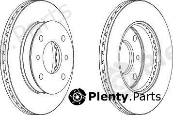  FERODO part DDF259 Brake Disc