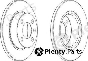  FERODO part DDF359 Brake Disc