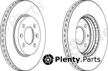  FERODO part DDF398 Brake Disc