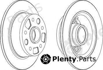 FERODO part DDF456 Brake Disc