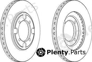  FERODO part DDF482 Brake Disc