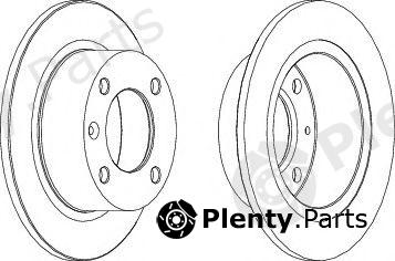  FERODO part DDF490 Brake Disc