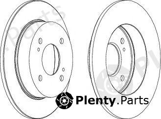  FERODO part DDF674 Brake Disc