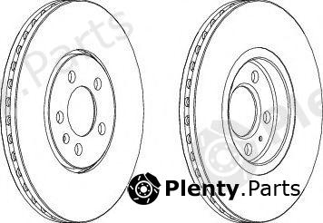  FERODO part DDF706 Brake Disc