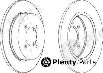 FERODO part DDF717 Brake Disc