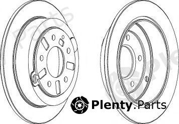  FERODO part DDF739 Brake Disc