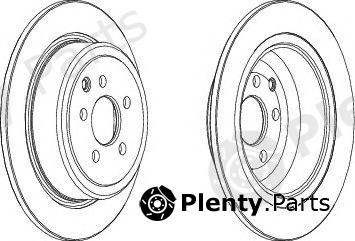  FERODO part DDF757 Brake Disc