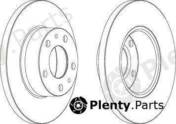  FERODO part DDF758 Brake Disc