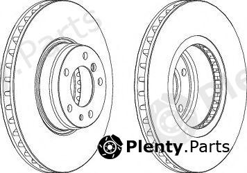  FERODO part DDF832 Brake Disc