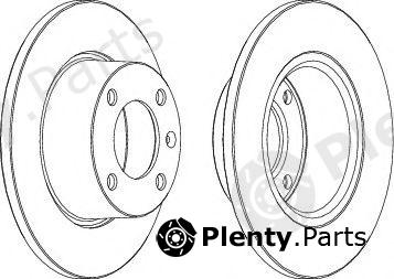  FERODO part DDF840 Brake Disc