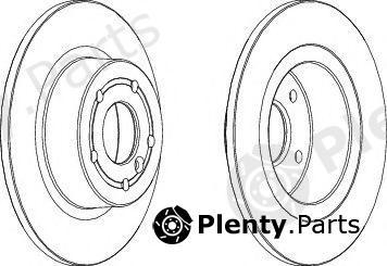  FERODO part DDF874 Brake Disc