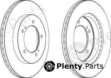  FERODO part DDF979 Brake Disc