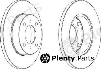  FERODO part DDF998 Brake Disc