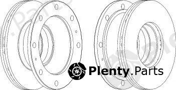  FERODO part FCR106A Brake Disc