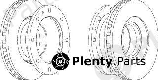  FERODO part FCR110A Brake Disc