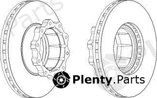  FERODO part FCR120A Brake Disc
