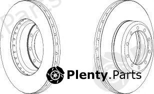  FERODO part FCR126A Brake Disc