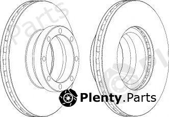  FERODO part FCR131A Brake Disc