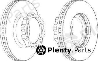  FERODO part FCR147A Brake Disc