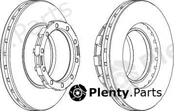  FERODO part FCR168A Brake Disc