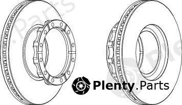  FERODO part FCR173A Brake Disc