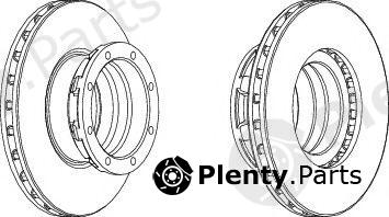  FERODO part FCR188A Brake Disc