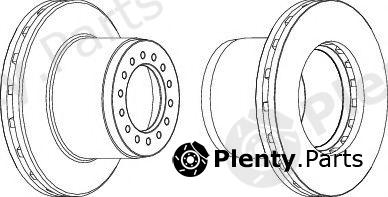  FERODO part FCR189A Brake Disc