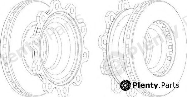  FERODO part FCR193A Brake Disc