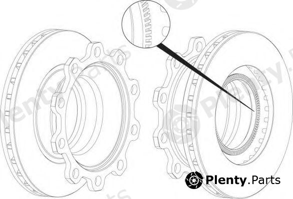  FERODO part FCR199A Brake Disc
