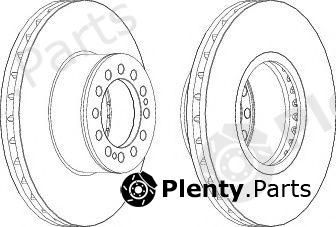  FERODO part FCR214A Brake Disc
