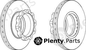  FERODO part FCR215A Brake Disc