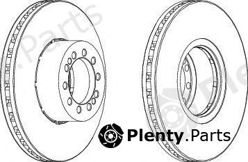  FERODO part FCR218A Brake Disc