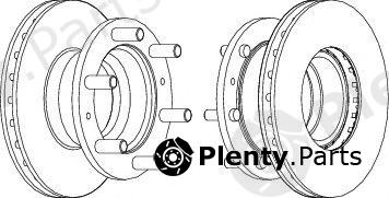  FERODO part FCR233A Brake Disc