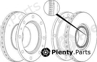 FERODO part FCR237A Brake Disc