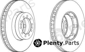  FERODO part FCR242A Brake Disc