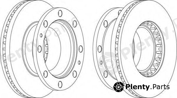  FERODO part FCR248A Brake Disc