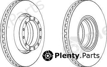  FERODO part FCR251A Brake Disc