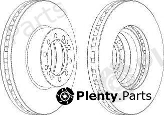  FERODO part FCR257A Brake Disc
